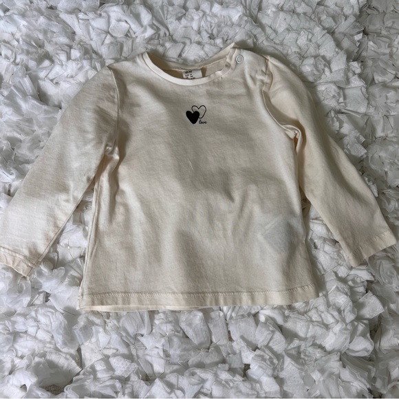 H&M 2-piece Printed Set Round Neck Long Sleeve  SIZE 9M - Picture 9 of 17